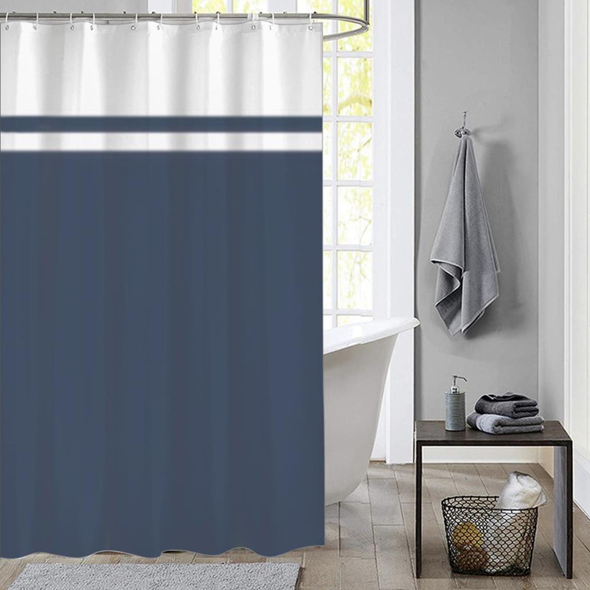 Dutch house douchegordijn simply blauw 180x200cm