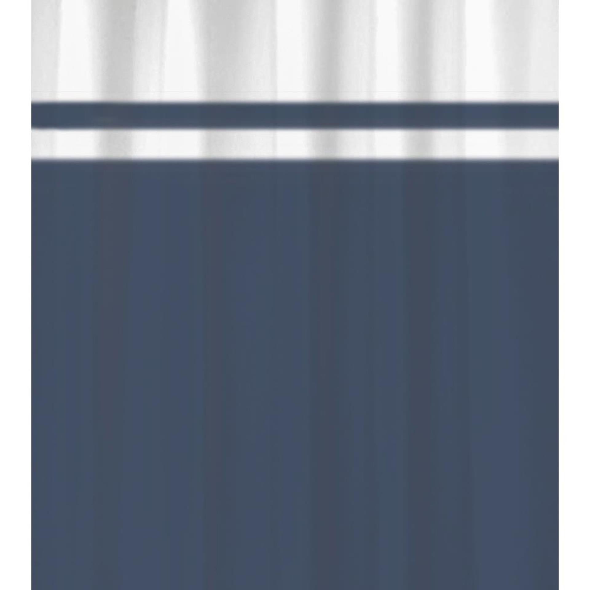 Dutch house douchegordijn simply blauw 180x200cm