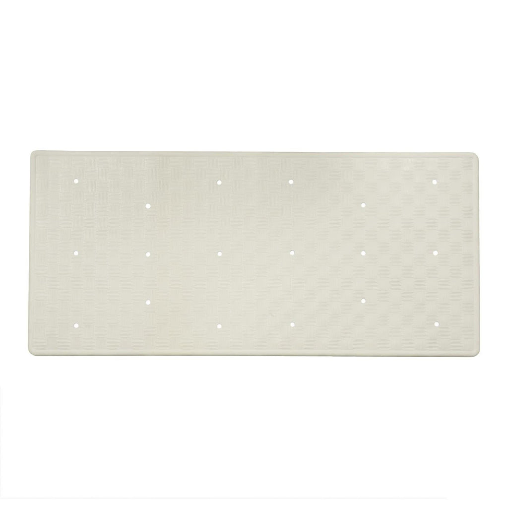 Dutch house badmat rubber 35x75cm wit