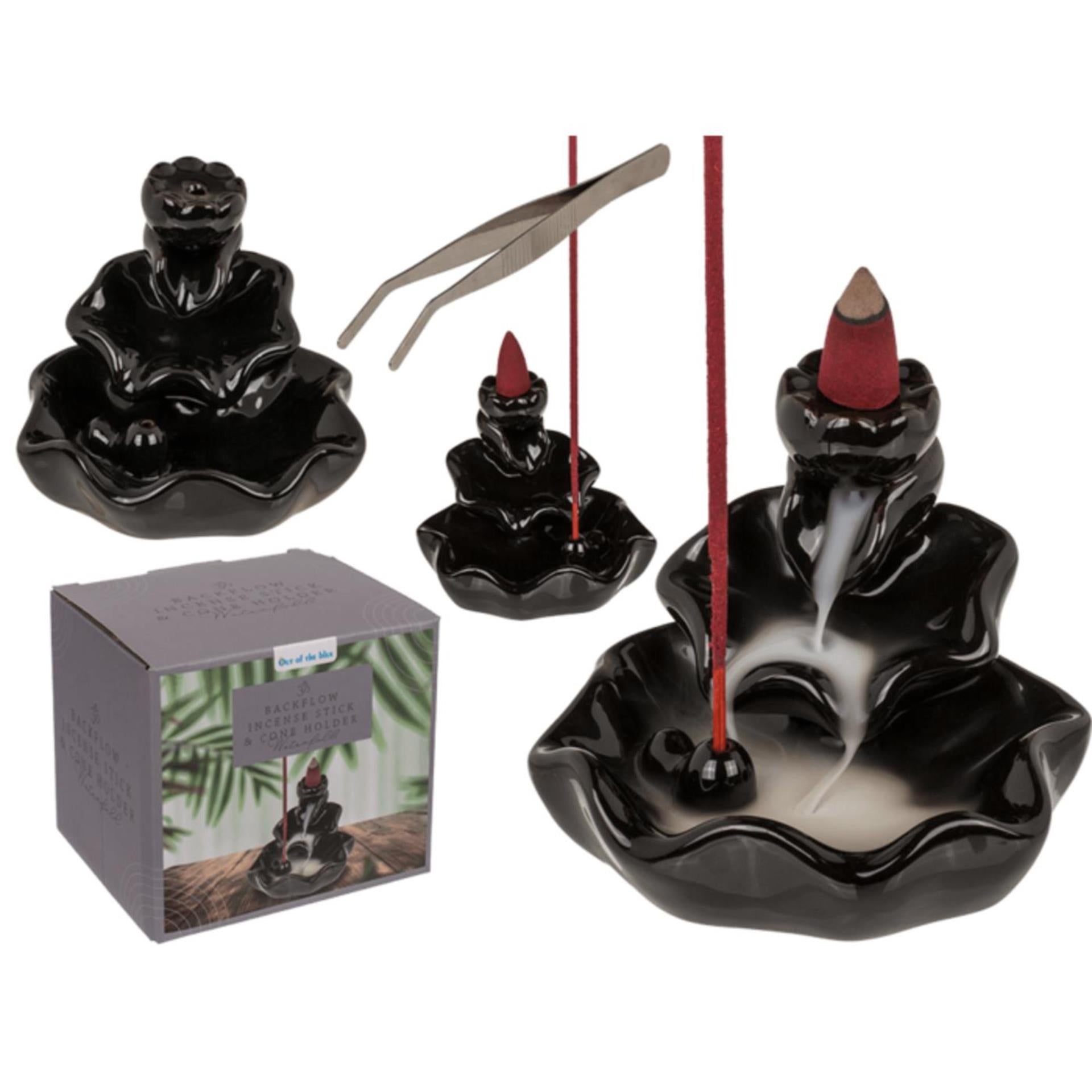Ootb wierookbrander waterval 9,5x10cm