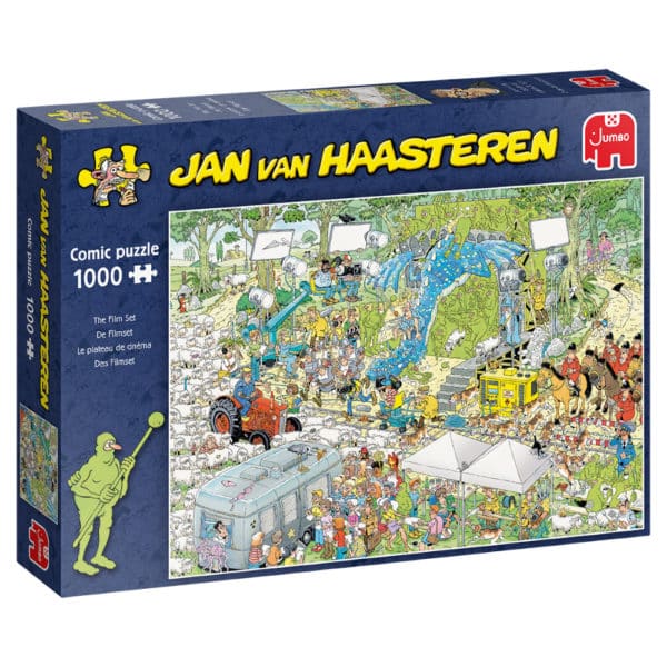 Jumbo-Puzzle - Jan van Haasteren das Filmset - 1000 Teile