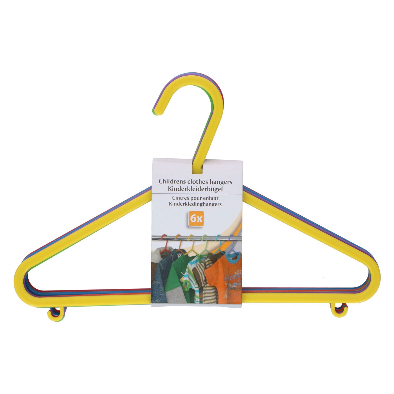Lifetime Kinderkleiderbügel aus Kunststoff, 6 Stück