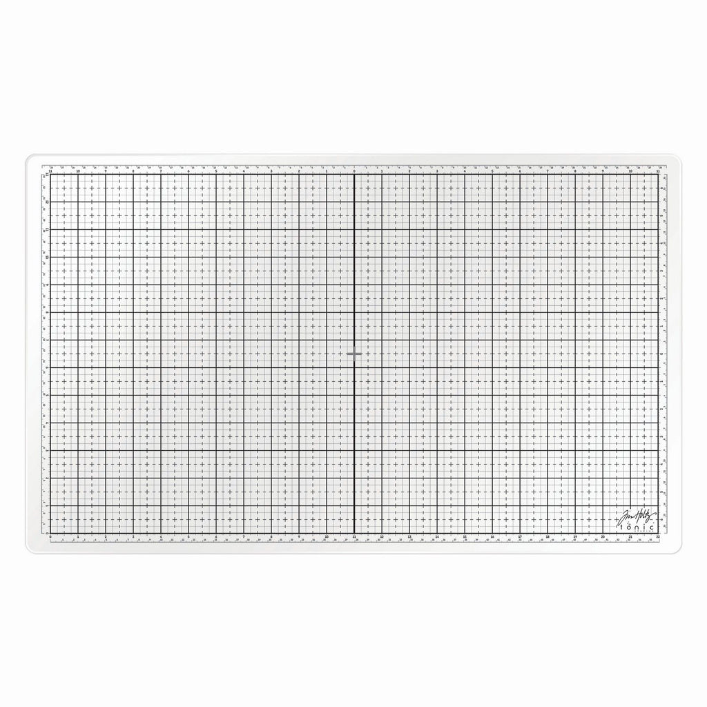 Tonic studios • tim holtz glass studio mat white