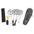 Komplettes Badminton-Set für 4 Spieler