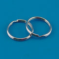 Vaessen creative • steel split ring 25mm 10pcs silver