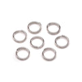 Vaessen creative • ringen dubbel 6mm 50pcs silver