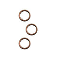Darice • buigring 4mm antiek koper 70pcs