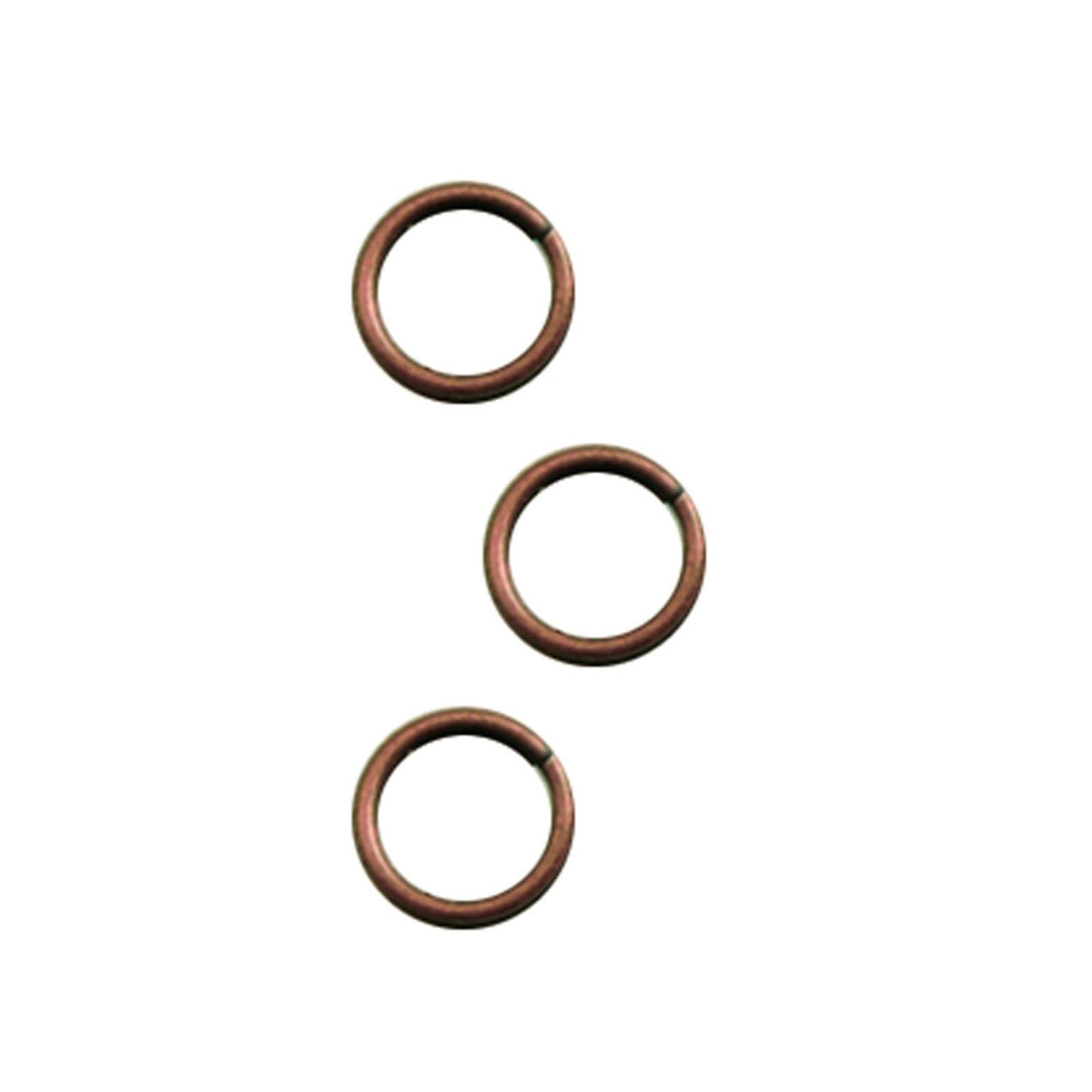 Darice • buigring 4mm antiek koper 70pcs