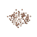 Darice • knijpkralen 1.3mm 1g antique koper