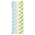 Duni papieren rietjes pastels 20cm pak a 25 stuks