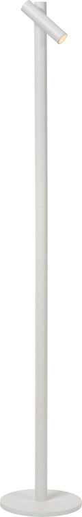 Lucide antrim - oplaadbare leeslamp binnen buiten - accu batterij - led dimbaar - 1x2,2w 2700k - ip54 - met draadloos oplaadstation - wit