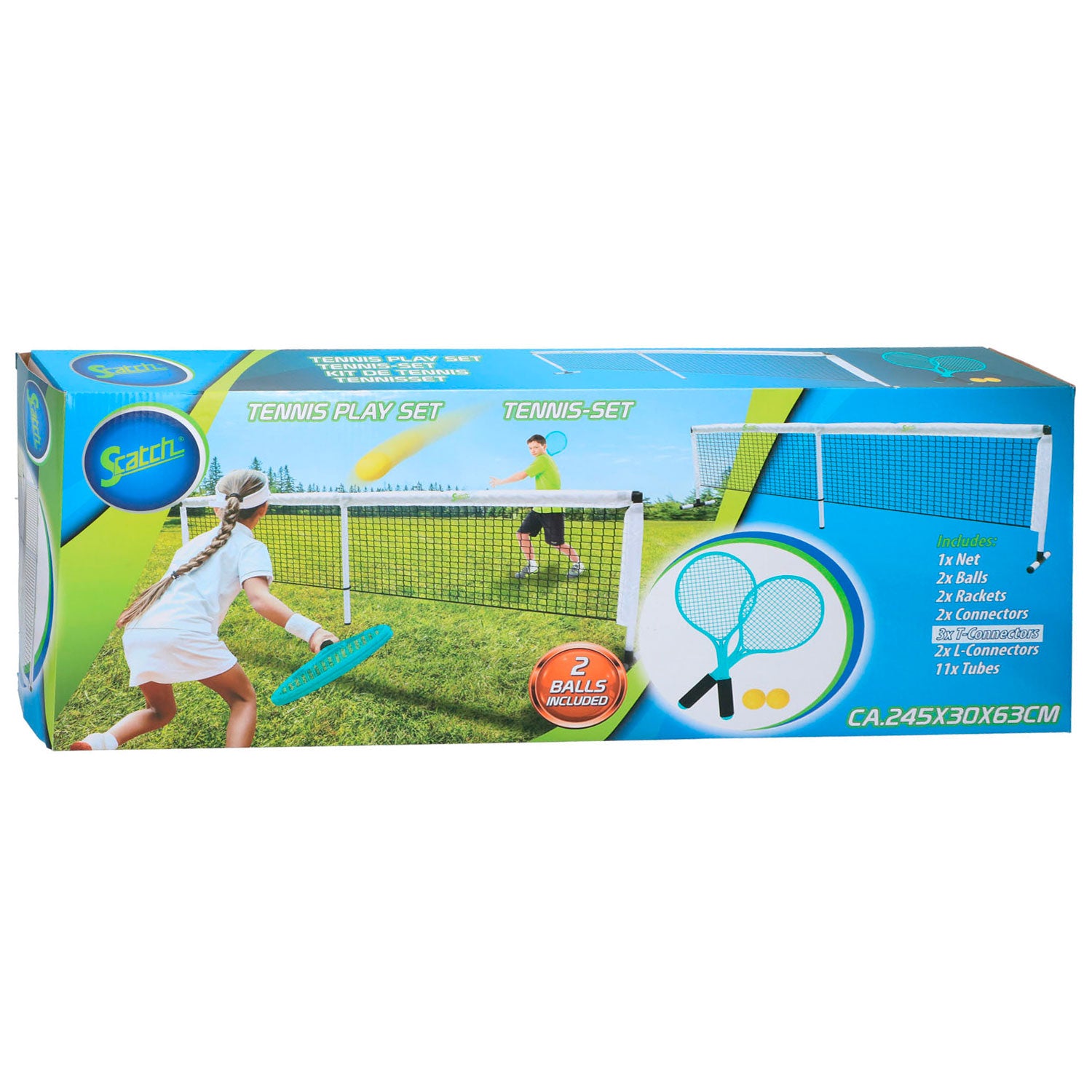Tennisset, 22-teilig.