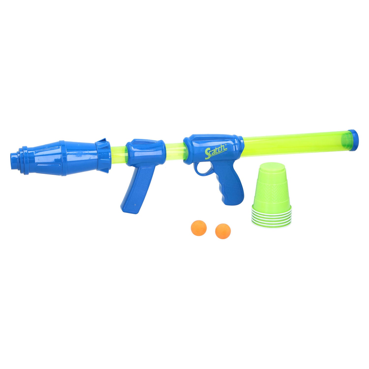 Scratch Ball Shooter mit 15 Bällen und 6 Beuteln