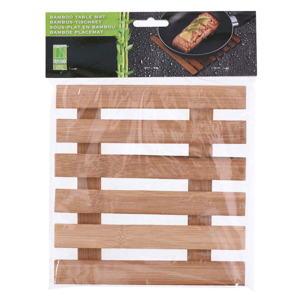 Placemat bamboe - 17,5x18cm
