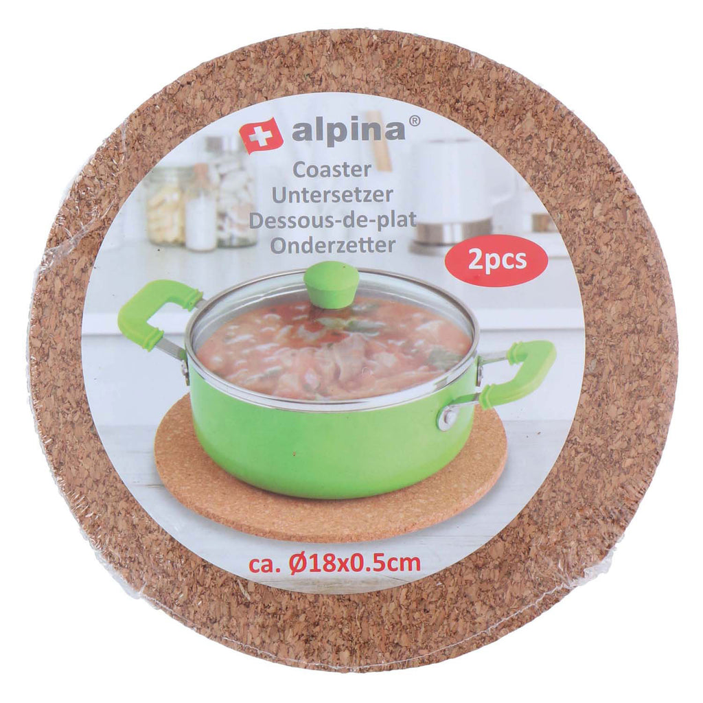 Alpina onderzetter 18cm, 2st.