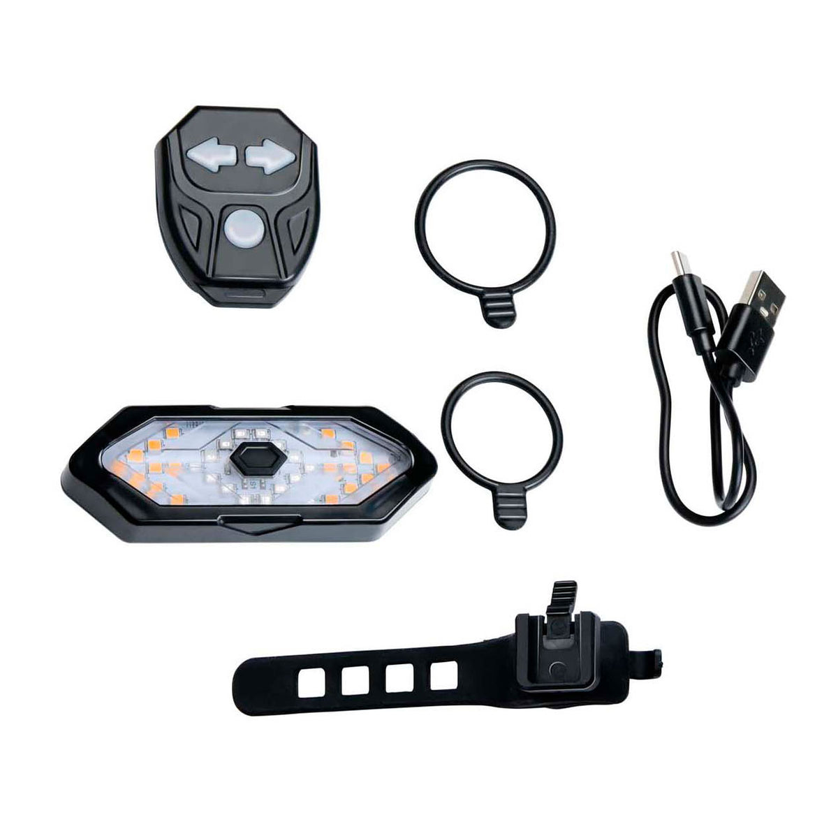 Dunlop Fahrradlampe mit Blinker