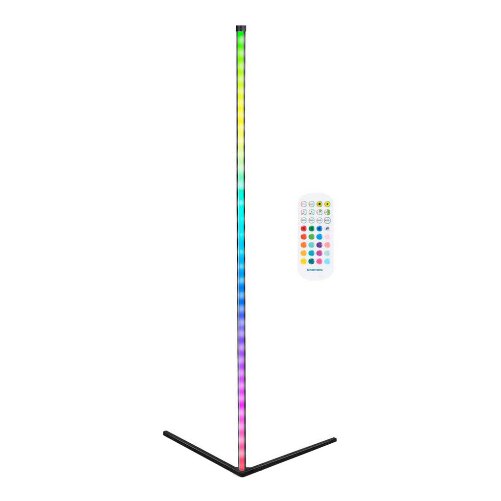 Grundig LED-Eckleuchte mit Fernbedienung, 140 cm
