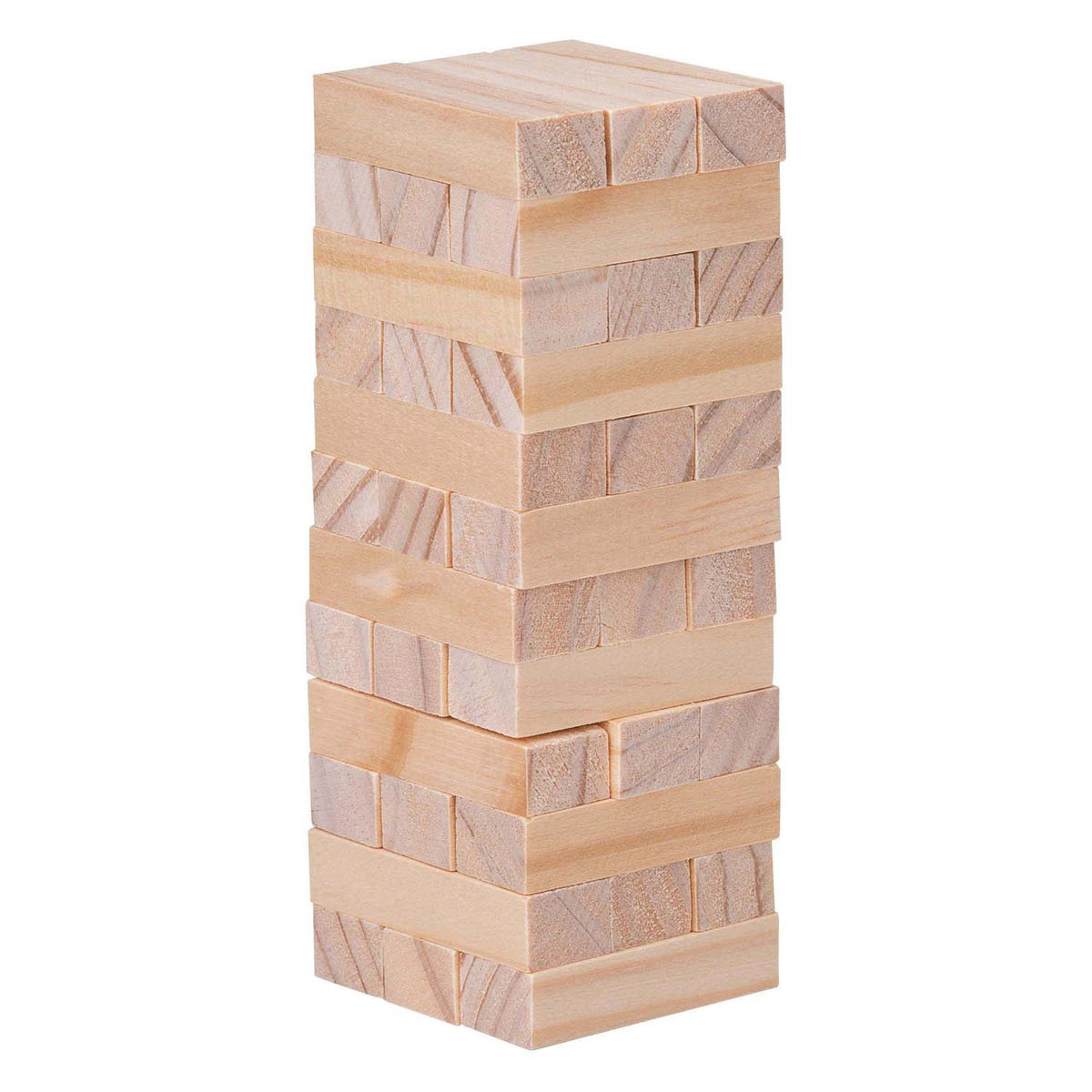Holzstapelspiel, 36-teilig.