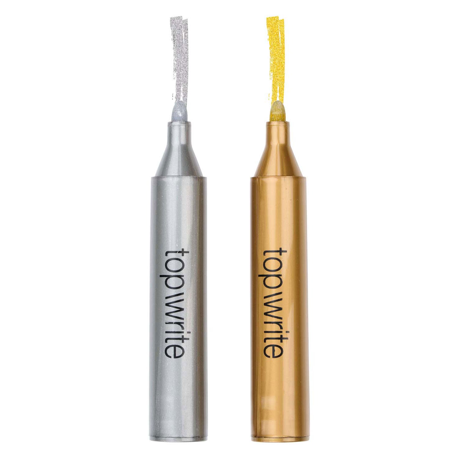 Jumbo-Textmarker (gold oder silber)