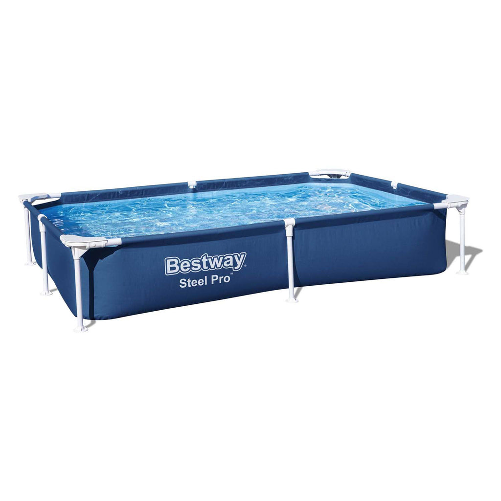 Bestway zwembad steel pro rechthoek, 221cm