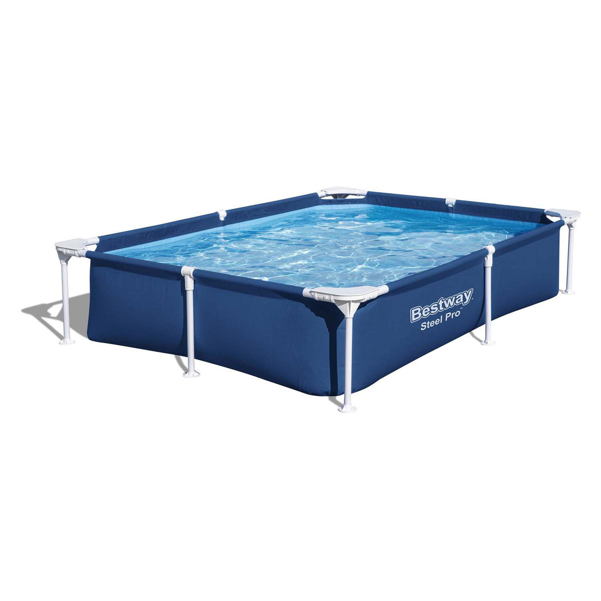 Bestway zwembad steel pro rechthoek, 221cm