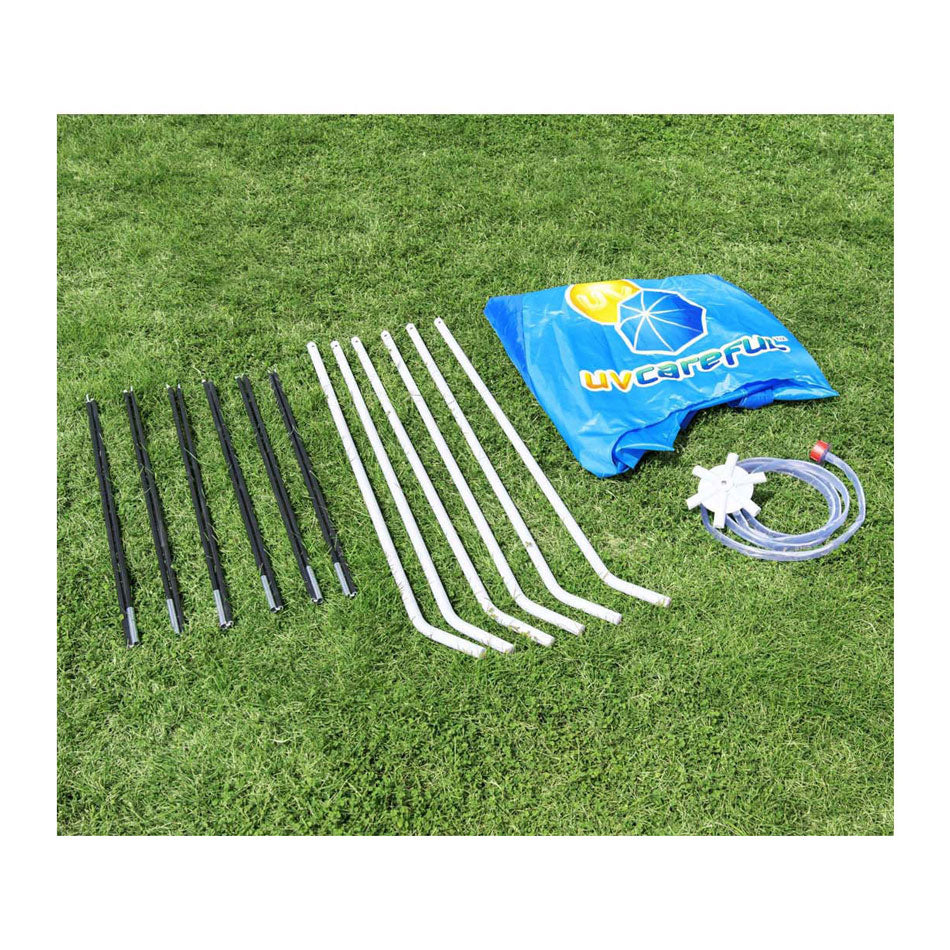 Bestway my first frame zwembad splash-in-shade play rond met uv zonnescherm, 183cm
