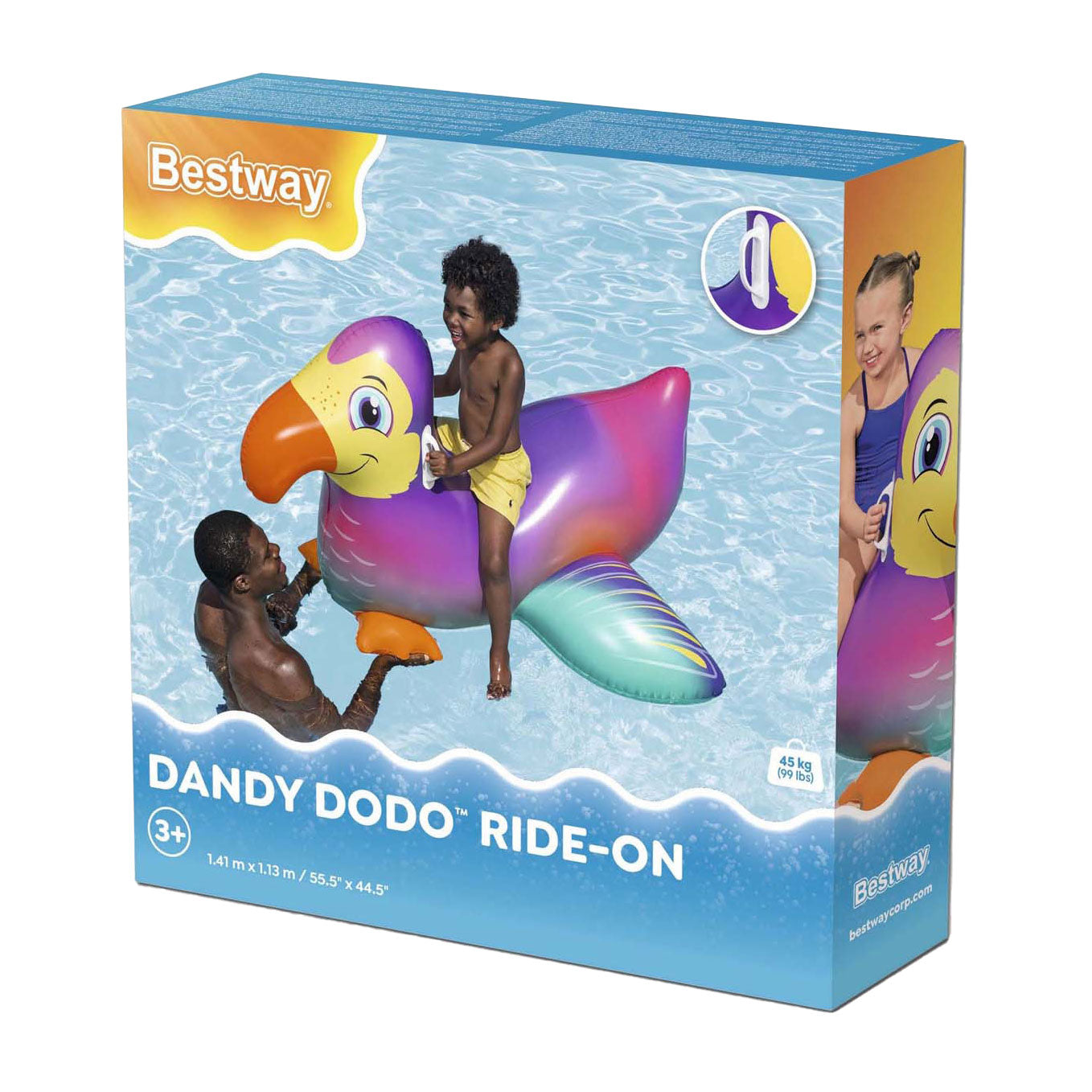Bestway Rider Dandy Dodo aufblasbarer Vogel
