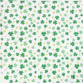 Inpakpapier, groene klaver, b: 50 cm, 80 gr, 100 m 1 rol
