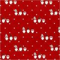 Inpakpapier, scandinavische kerstkabouter, b: 50 cm, 80 gr, rood, 100 m 1 rol