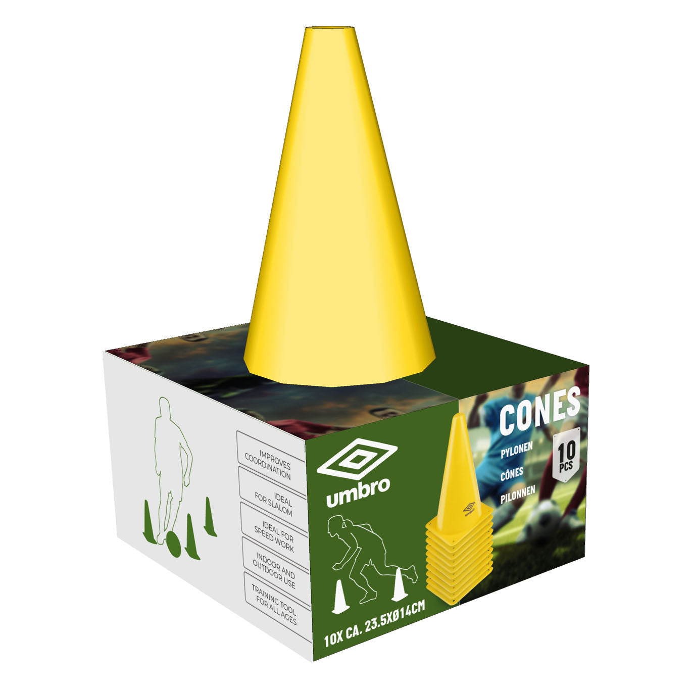 Umbro-Strommasten, 10 Stück.