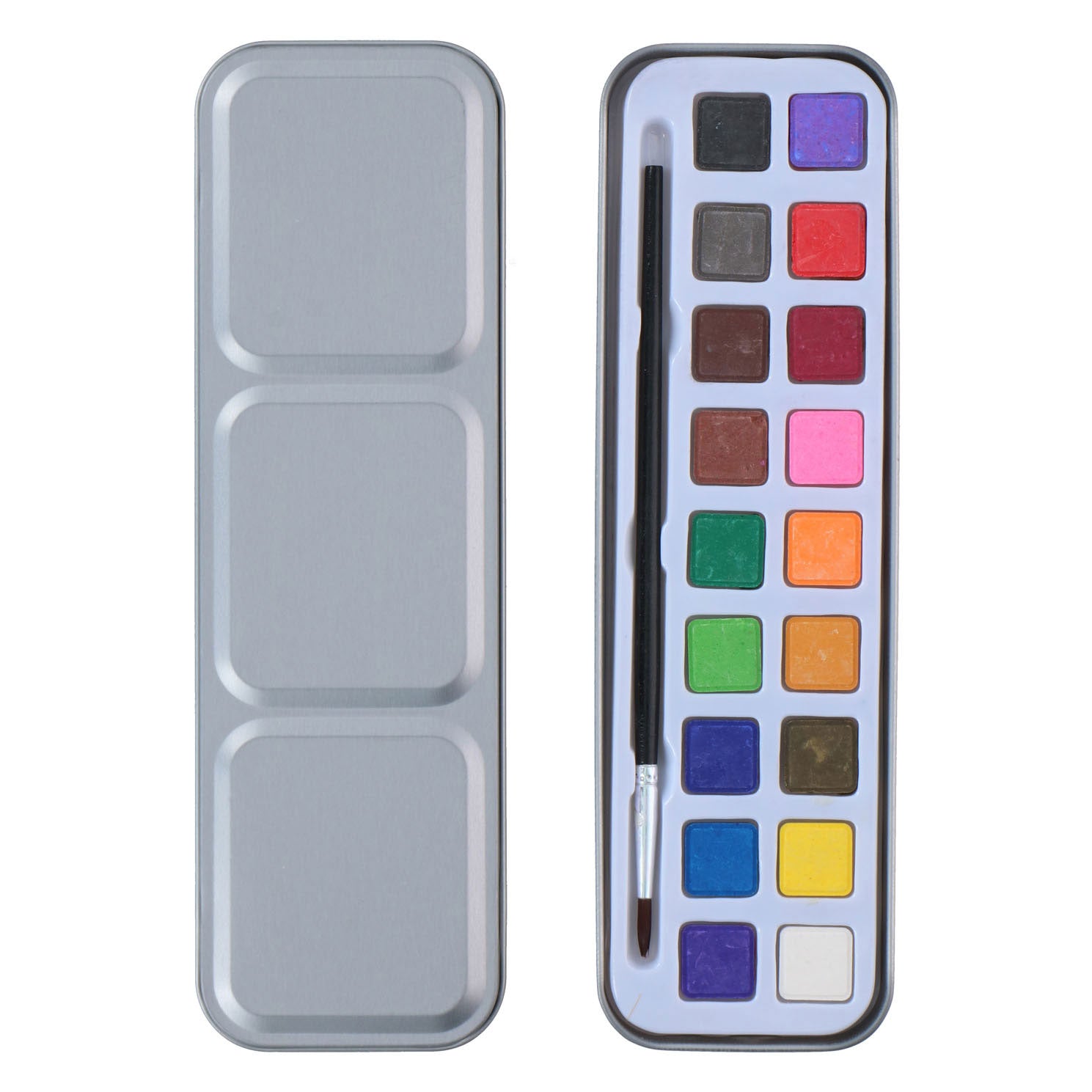 Aquarellset, 19-teilig.