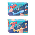 Eddy toys glider gun 2-in-1 - pistool met zweefvliegtuig - launcher speelgoed met glider vliegtuig - speelgoed vliegtuig met lanceerpistool - 1 willekeurige kleur