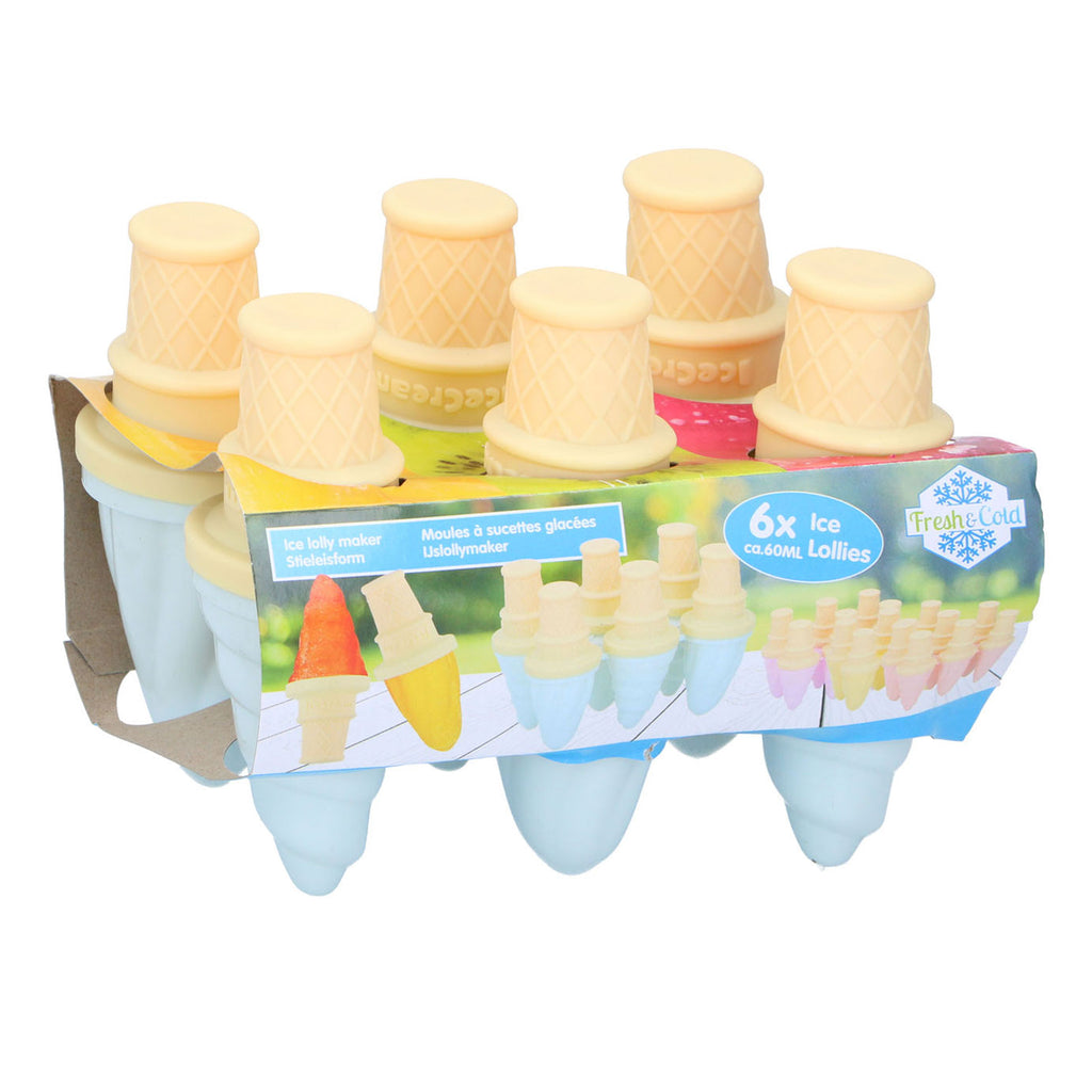 Ijslollymaker 60ml, 6dlg.