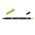 Tombow • brush pen abt dual brush pen light olive