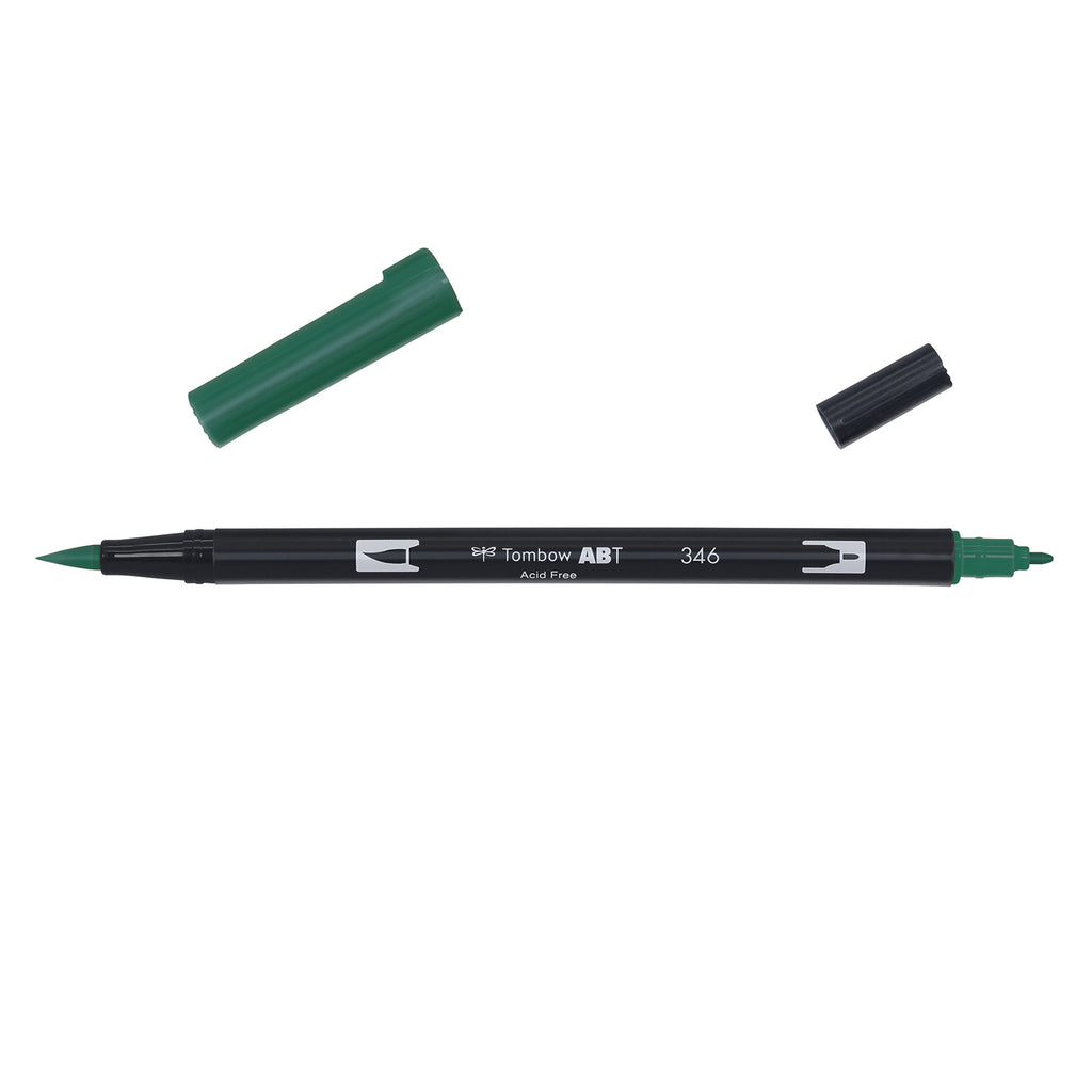 Tombow • brush pen abt dual brush pen sea green
