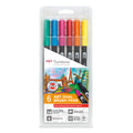 Tombow • brush pen abt dual brush pen set dermatologically 6pcs