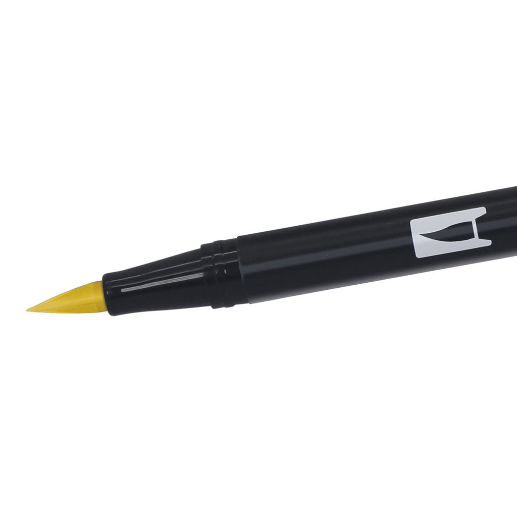 Tombow • brush pen abt dual brush pen chrome yellow