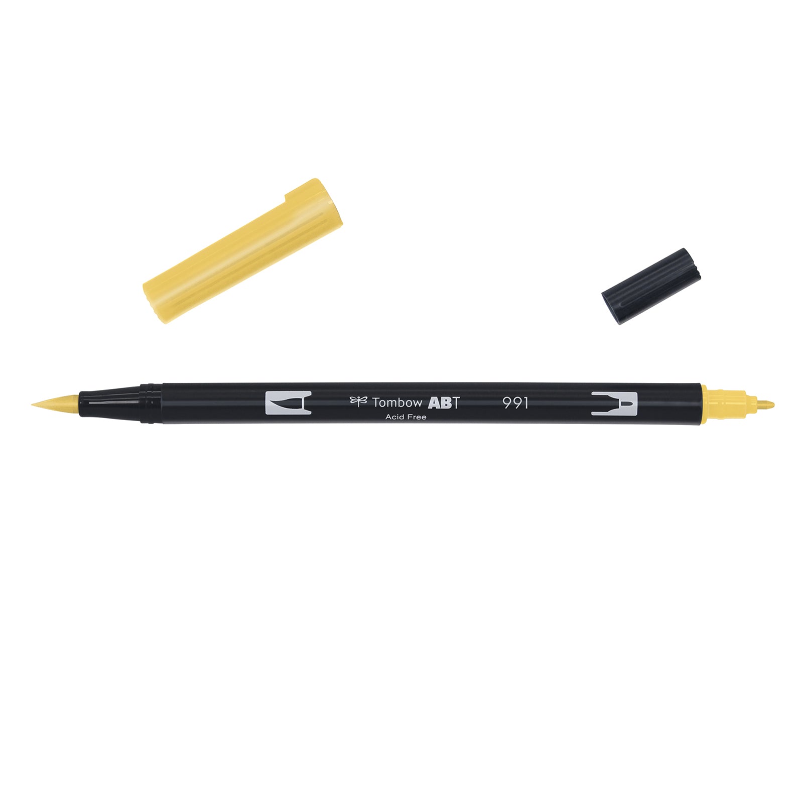 Tombow • brush pen abt dual brush pen light ochre