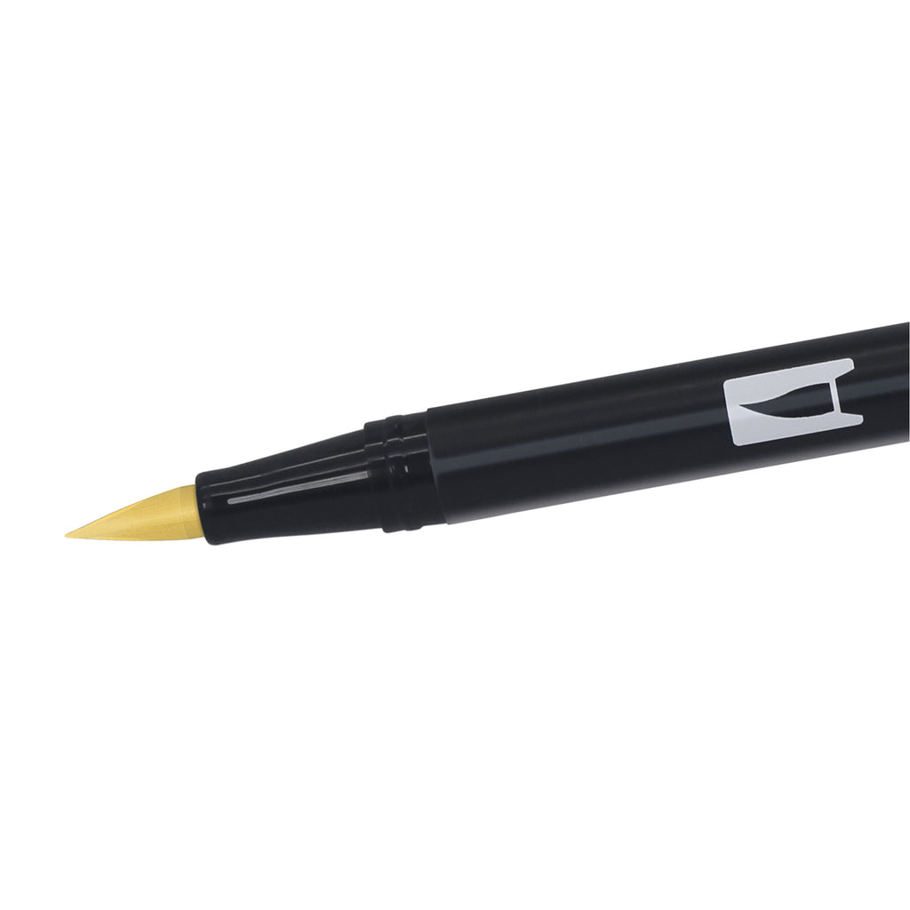 Tombow • brush pen abt dual brush pen light ochre