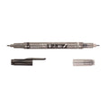 Tombow • fudenosuke brush pen two soft tips black + grey