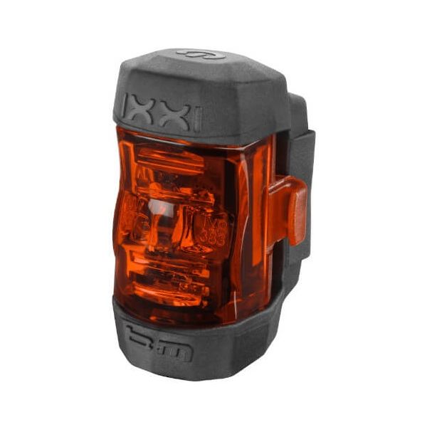 Busch und Müller IXON Core + IXXI Rücklichtset, USB-aufladbar, 50 Lux - schwarz/silber