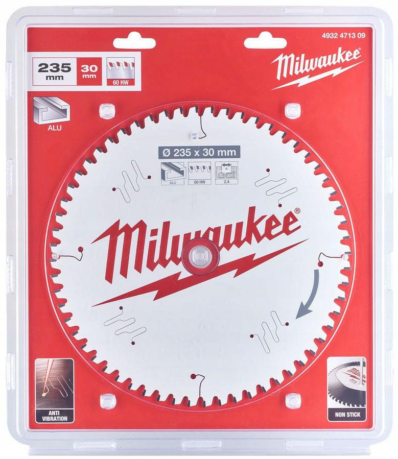 Milwaukee rondzaag 235x30x2,4x60z aluminium