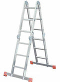 Krause een gelede ladder 4x3 multimatisch 4,40m ds. rob