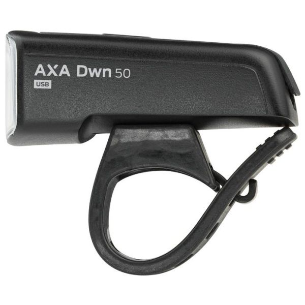 Axa koplamp dwn front 50 lux - usb-c oplaadbaar
