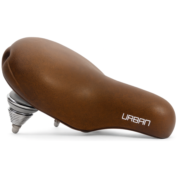 Edge Urban XL Fahrradsattel – mattes Dunkelbraun