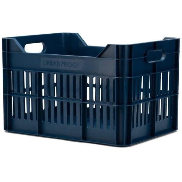 Recycelte Urban Proof Click Fahrradbox 30 Liter – Dunkelblau