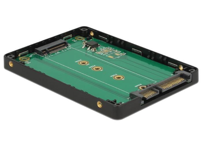 M.2 ssd naar 22-polig sata behuizing