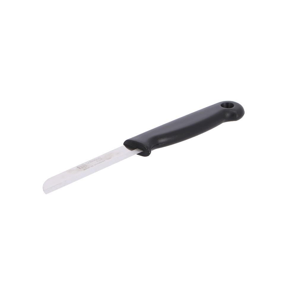 Solinger Schälmesser, Edelstahl, schwarz