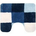 Dutch house brest toiletmat 60x50cm blauw