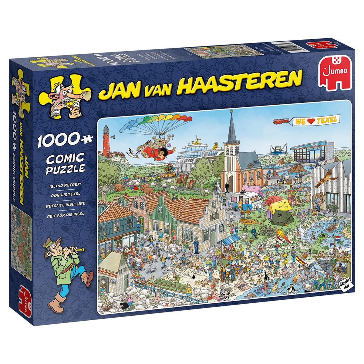 Jumbo puzzel 1000 st. jvh - rondje texel